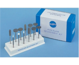 PORCELAIN ADJUSTMENT KIT
(Σετ διαμόρφωσης, Λείανσης &
Στίλβωσης Κεραμικών Εργασιών).